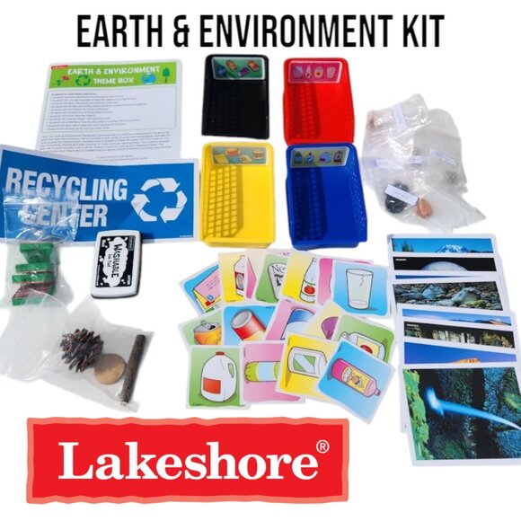 Lakeshore Learning Earth Environment Science Activity Book Set Kit Homeschooling - Picture 1 of 14